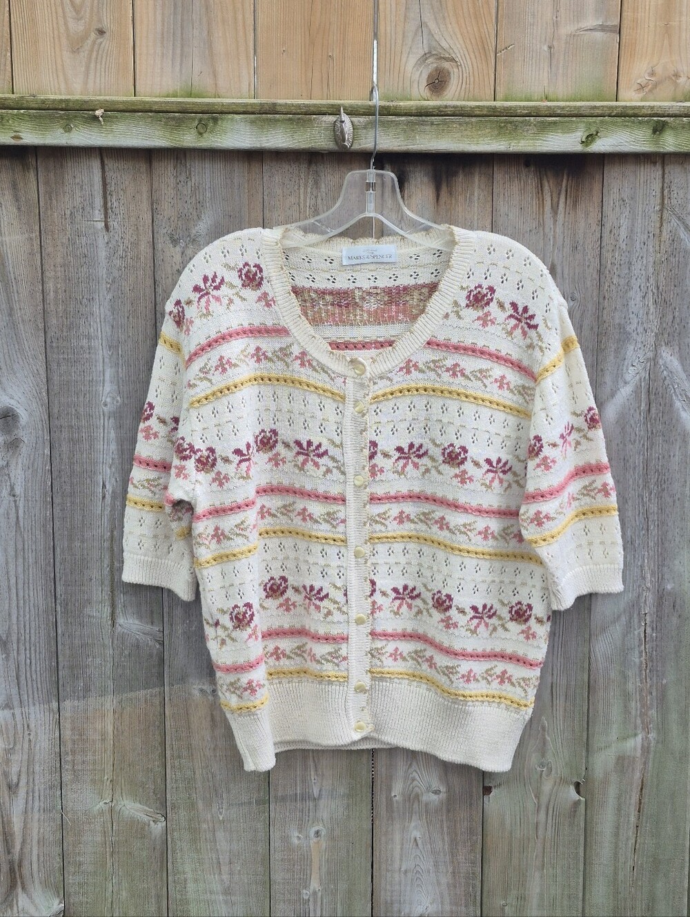 Marks & Spencer Short Sleeve Cardigan